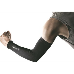 ザムスト(ZAMST)(メンズ、レディース)腕サポーター アームスリーブ 黒 SS〜L 両腕入り UVカット