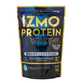 イズモ（IZMO）（メンズ、レディース）プロテイン ホエイ100 乳酸菌配合 マルチビタミン配合 筋トレ たんぱく質 チョコレート風味 1000g 約50食入