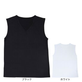 クー（Coo.）（メンズ） ノースリーブシャツ ドライプラスクール VネックS-3Lサイズ 891CO5GC0003 UPF50+ 紫外線対策 吸汗速乾 接触冷感 抗菌 防臭