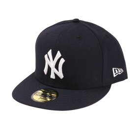 ニューエラ（NEW ERA）（メンズ）帽子 キャップ 59FIFTY MLB オンフィールド ニューヨーク・ヤンキース ゲーム ネイビー 11449355 日よけ