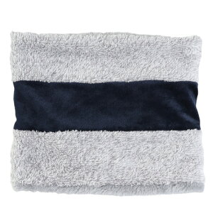 クー(Coo.)(メンズ、レディース)ボーダー ネックウォーマー 900CO4ST0014 NVY リバーシブル