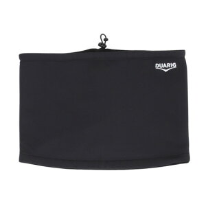 デュアリグ(DUARIG)(メンズ、レディース)ネックウォーマー 4F0003-WAWG-900ST BLK 黒 フリーサイズ