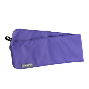 ミッション(MISSION)(メンズ、レディース、キッズ)スポーツタオル AdultFever タオル 紫 5.5×30cm 5172 UPF50 冷感 ひんやり 通気性 軽量 紫外線対策