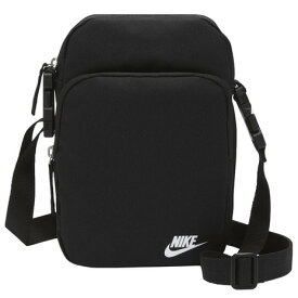 ナイキ（NIKE）（メンズ、レディース）ショルダーバッグ ヘリテージ クロスボディバッグ 4L 黒 DB0456-010 ウエストバッグ ボディバッグ 斜めがけバッグ