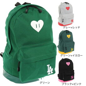 【12/11 01:59まで 全商品最大P10倍 要エントリー】エムエルビー（MLB）（メンズ、レディース）ハート型ブタバナ付リュック E.CM LA-MBBK165