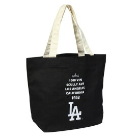 エムエルビー（MLB）（メンズ）MLBキャンバストート トートドジャース LA-SCV-03 BLACKxIVORY