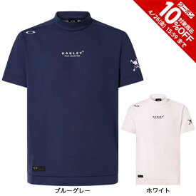 【6万円以上6,000円OFFクーポン 4/24 20時から28h限定】オークリー（OAKLEY）（メンズ）モックネック ゴルフ 半袖 SKULL ENDEAVOR モックシャツ FOA406426