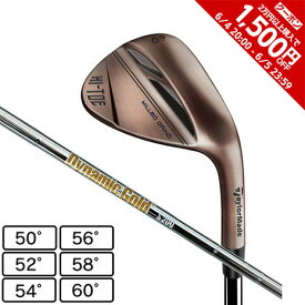 【1,500円OFFクーポン 6/5限定 2万円以上購入】テーラーメイド（TAYLORMADE）（メンズ）ミルドグラインド ハイ・トウ3 ウェッジ Dynamic Gold