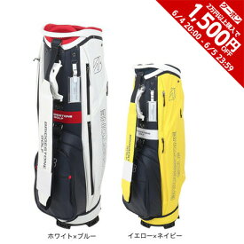 【1,500円OFFクーポン 6/5限定 2万円以上購入】ブリヂストンゴルフ（BRIDGESTONE GOLF）（メンズ、レディース）ゴルフ キャディバッグ カート式 9.5型 6分割 軽量カジュアルモデル 2023 CBG322