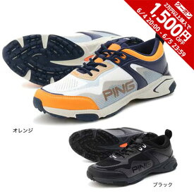 【1,500円OFFクーポン 6/5限定 2万円以上購入】ピン（PING）（メンズ）エントリーモデルジーコントロールワン スパイクレスゴルフシューズ 621-3192103