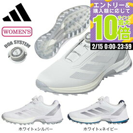 アディダス（adidas）（レディース）アディゼロ ZG ロー ボア ゴルフシューズ JS1764