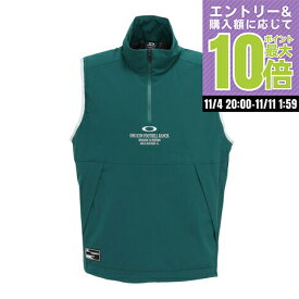 【11/11 1:59まで さらに最大P10倍】オークリー（OAKLEY）（メンズ）ゴルフウェア 防風 撥水 STALWART LIGHT プルオーバー ベスト FOA408444-7TG