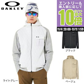 【11/11 1:59まで さらに最大P10倍】オークリー（OAKLEY）（メンズ）ゴルフウェア HYBRID PUFF フリースジャケット FOA408280
