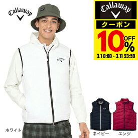 キャロウェイ（CALLAWAY）（メンズ）ゴルフウェア スターストレッチフルジップ中綿ベスト C25216103