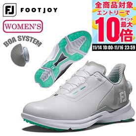 【11/16 23:59まで 全商品最大P10倍要エントリー】フットジョイ（FOOT JOY）（レディース）ゴルフシューズ フューエル BOA ボア ダイヤル式 91292 W