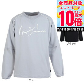 【11/16 23:59まで 全商品最大P10倍要エントリー】ニューバランス（new balance）（メンズ）ゴルフウェア 2WAY クルーネック スニードジャケット 012-5221001