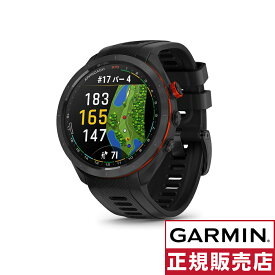 ガーミン（GARMIN）（メンズ、レディース）ゴルフ 距離計 GPS ウォッチ アプローチ Approach S70 47mm スマートウォッチ ブラック 010-02746-22