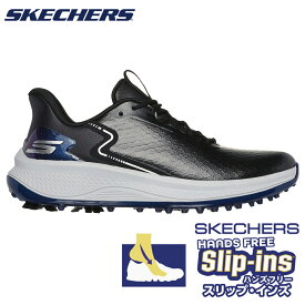 【6万円以上6,000円OFFクーポン 4/24 20時から28h限定】スケッチャーズ（SKECHERS）（メンズ）GO GOLF BLADE GF SLIP-INS スパイクレス ゴルフシューズ 214090-BLK