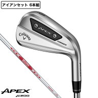 キャロウェイ（CALLAWAY）（メンズ）エイペックス APEX Ai200 アイアンセット 6本(5I〜9I、PW)N.S.PRO MO…