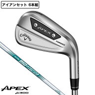キャロウェイ（CALLAWAY）（メンズ）エイペックス APEX Ai300 アイアンセット 6本(5I〜9I、PW)N.S.PRO 95…