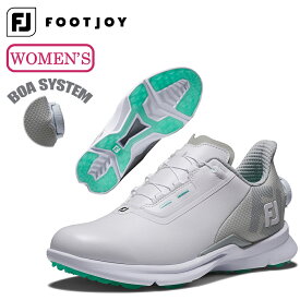 【8/15限定 最大1万Pバック要エントリー＆抽選】フットジョイ（FOOT JOY）（レディース）ゴルフシューズ フューエル BOA ボア ダイヤル式 91292 W