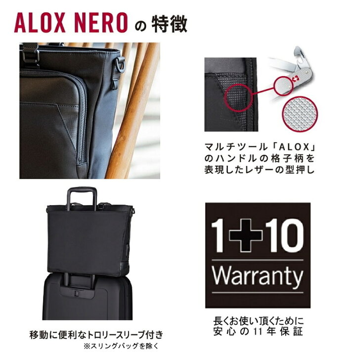 楽天市場】ビクトリノックス リュック 公式 VICTORINOX アロックスネロ 