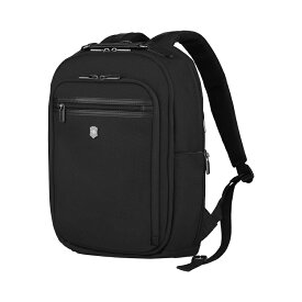 ビクトリノックス VICTORINOX 公式 ワークスプロフェッショナル コンパクトバックパック 15L ブラック 611474【正規品】リュックサック リュック メンズ ビジネス ビジネスリュック 撥水 小さめ ブランド おしゃれ 通勤 ビジネスバッグ pc ノートパソコン PCバッグ PC収納 黒