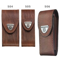 【公式】ビクトリノックス VICTORINOX レザーケース ブラウン (全3サイズ)【日本正規品】 革製 ナイフ ア…