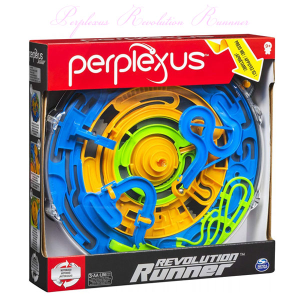 perplexus revolution runnner spinmaster  パープレクサス レボリューションランナー スピンマスター 立体パズル 電気 電池 立体迷路 おもちゃ 知育玩具 プレゼント