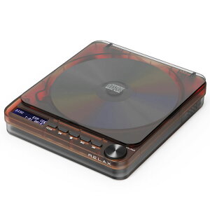 リラックス ピクセルチューンズ CDプレーヤー RE-D9X01 送料無料 Bluetooth対応 レトロプレーヤー 音楽 CD スケルトン レトロフューチャー ESP機能 壁掛けOK ワイヤレス接続可 インテリア ウォーム