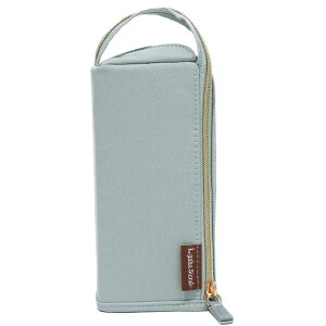 筆箱 エルガバスタンド AK074 定形外 送料無料 ペンケース 文具 筆記用具 化粧ポーチ メイクポーチ スタンド型 L字 ガジェット入れ 学校 仕事