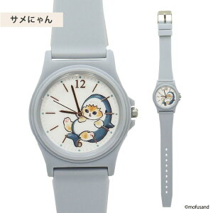 \マラソンP2倍+クーポン/ 腕時計 もふさんど PVCウォッチ MSD001 定形外 送料無料 シリコン バンド 時計 ウォッチ フィールドワーク mofusand レディース ねこ ネコ 猫