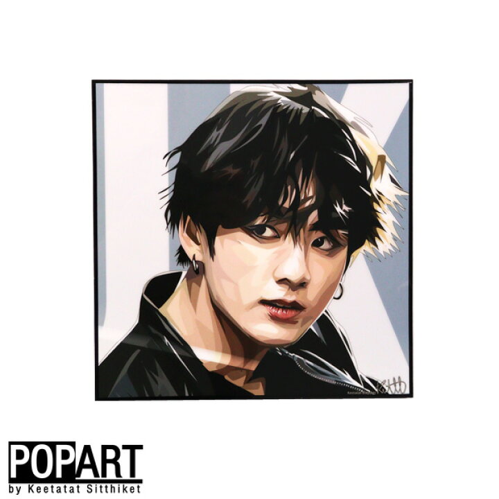 楽天市場】アートフレーム BTS JUNGKOOK ジョングク グッズ 防弾少年団 