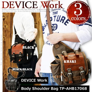 TP-AHB17068 DEVICE Work �{�f�B�V�����_�[�o�b�O �{�f�B�o�b�N �V�����_�[�o�b�O �~���^���[�o�b�O �΂ߊ|���o�b�O �����V�����_�[�o�b�O