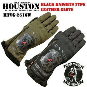 q[Xg HOUSTON HTVG-2516W BLACK KNIGHTS TYPE LEATHER GLOVE EC^[O[u OO[u oCN O[u U[O[u c[OO[u iCO[u ~^[X^C v