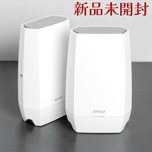 BUFFALO �o�b�t�@���[ ���[�^�[ WNR-5400XE6/2S Wi-Fi 6E �g���C�o���h 2��Z�b�g 2.5Gbps�Ή�