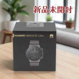 HUAWEI ファーウェイ スマートウォッチ GT2 PRO Nebula Gray 46mm AMOLED 着信通話 睡眠計測 心拍モニター スポーツ対応