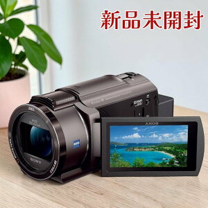 SONY 4K�r�f�I�J���� FDR-AX45A Handycam �u�����Y�u���E�� �����������[64GB ���w20�{