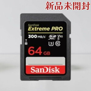 SanDisk SDXC�J�[�h SDSDXDK-064G-JNJIP �G�N�X�g���[�� �v�� 64GB UHS-II V90 �ő�300MB/�b