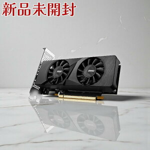 MSI �G���G�X�A�C GeForce RTX 3050 LP 6G OC ���[�v���t�@�C�� �O���t�B�b�N�{�[�h 6GB GDDR6 �ȓd�� PCIe4.0