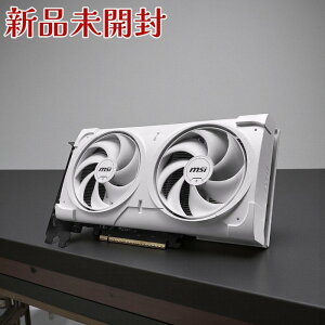 MSI �G���G�X�A�C GeForce RTX 5060 Ti 16G VENTUS 2X OC WHITE PLUS �O���t�B�b�N�{�[�h 16GB GDDR7 PCIe5.0