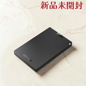 BUFFALO �o�b�t�@���[ �O�tSSD SSD-PG1.0U3-BC 1.0TB USB3.2 �ϏՌ�