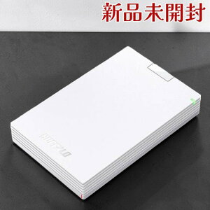BUFFALO USB3.1 Gen.1�Ή� �|�[�^�u��HDD HD-PCG2.0U3-GWA �z���C�g 2TB