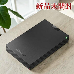 BUFFALO �|�[�^�u��HDD HD-PCG2.0U3-GBA 2TB �u���b�N USB3.1 Gen1�Ή� �X�^���_�[�h���f��