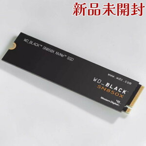 WD_BLACK �Q�[�~���OSSD WDS400T2X0E SN850X 4TB PCIe Gen4 NVMe M.2 2280 �ő�7300MB/s