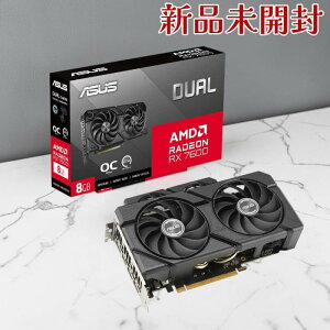 ASUS �r�f�I�J�[�h DUAL-RX7600-O8G-EVO Dual Radeon RX 7600 EVO OC Edition 8GB GDDR6 PCIe 4.0