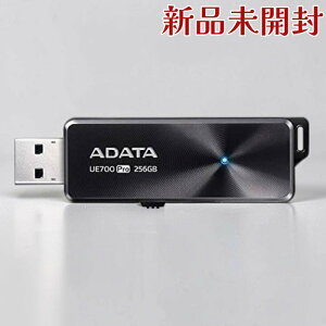ADATA USB�t���b�V���h���C�u AUE700PRO256GSSDP UE700 Pro 256GB �ő�Ǎ�360MB/�b PS4����m�F�� �u���b�N
