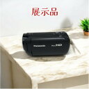 （展示品）パナソニック (Panasonic) HDビデオカメラ 内蔵メモリー64GB HC-V495M-K ブラック 【訳あり】