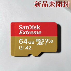 SanDisk サンディスク microSDXCカード SDSQXAF-064G-JN3MD 64GB UHS-I A2 U3 V30 4K対応