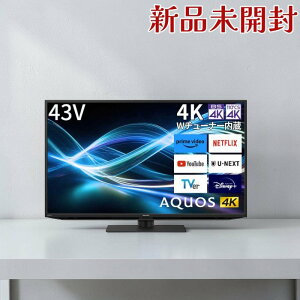SHARP �V���[�v AQUOS 4T-C43GN2 43V�^ 4K �t���e���r HDR�Ή�